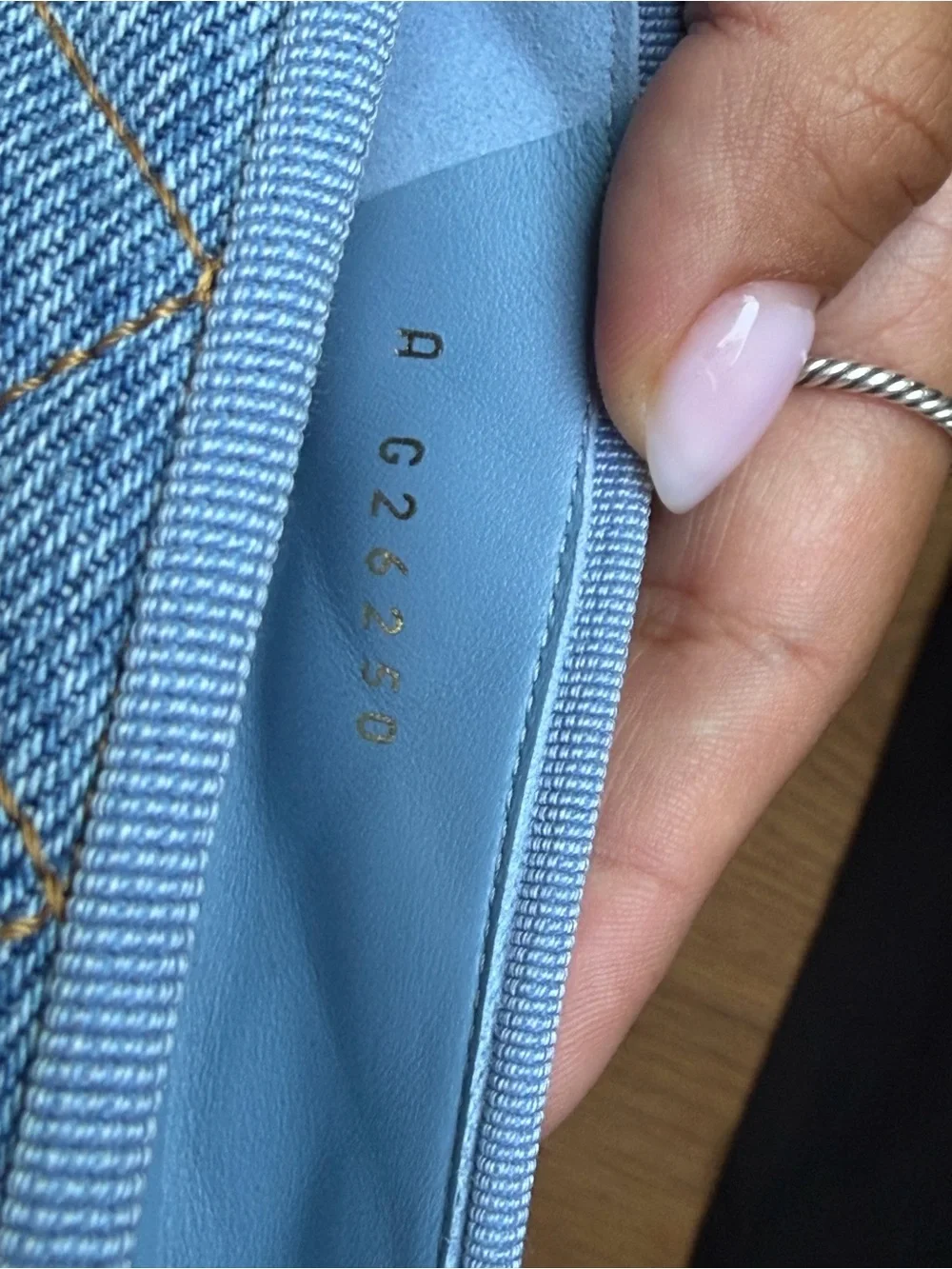 Chanel Denim Blu  Ballet Flats